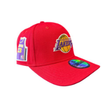 New Era Los Angeles Lakers 9FORTY adjustable hat ( Red )